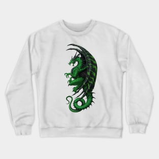 Master Dragon green Crewneck Sweatshirt